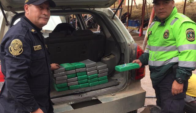 Ayacucho: Narcotraficante cae con 55 kilogramos de cocaína