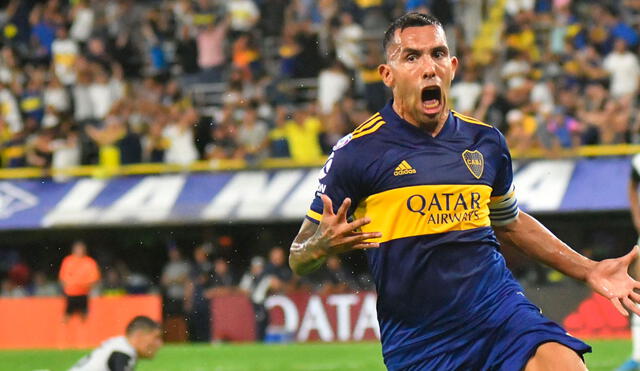Boca Juniors salió campeón gracias al gol de Carlos Tévez. Foto: Twitter