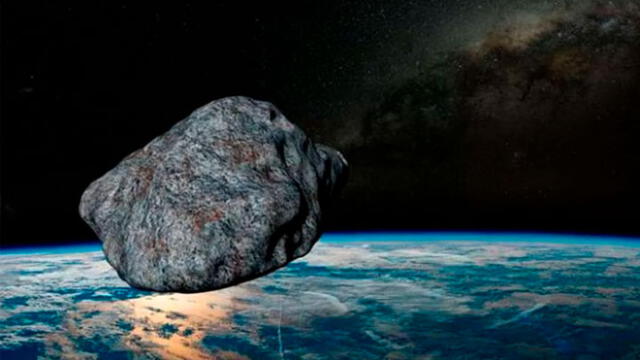 Nuevo asteroide podría impactar en la Tierra. Foto: difusión.