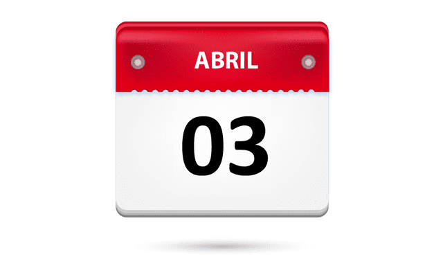 Efemérides de hoy: ¿qué pasó un 3 de abril?