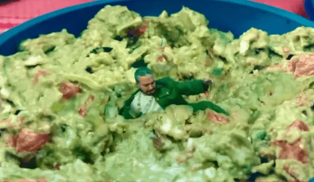 J Balvin apareció en una versión miniatura en el clip del tema “Verde”. (Foto: YouTube)