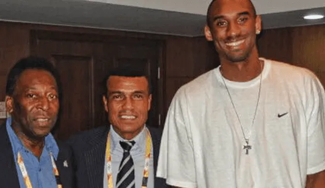 Kobe Bryant: el día que formó un tridente junto a Teófilo Cubillas y Pelé.