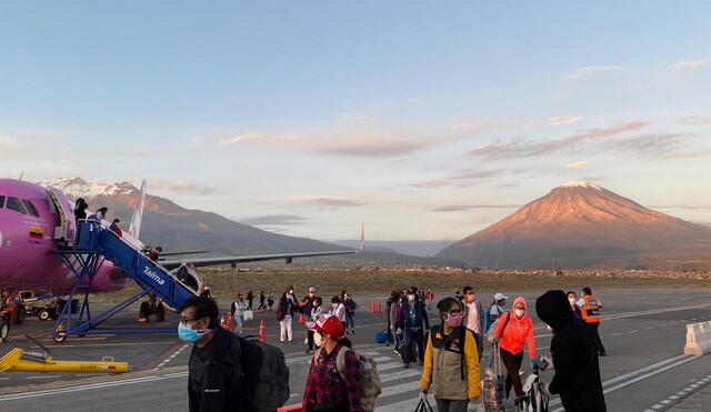 Desorden en primer día de retorno de ciudadanos varados a Arequipa