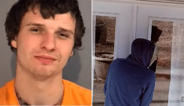 Kasper Carlton descubrió por los videos de su cámara de seguridad que su amigo abusaba de su mascota. (Captura: Metro)
