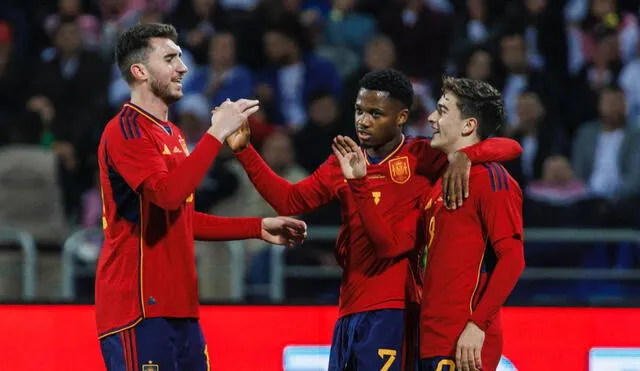 España es una de las selecciones clasificadas al Mundial Qatar 2022. Foto: Twitter selección española