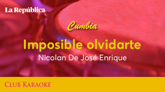 Imposible olvidarte, canción de Nicolan De José Enrique
