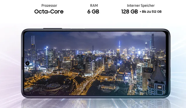 El Galaxy M51 posee un potente procesador de ocho núcleos. | Foto: Samsung