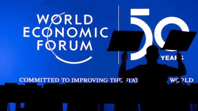 Foro Económico Mundial (WEF, por sus siglas en Inglés) se celebra en Davos, del 21 al 24 de enero de 2020. Foto: difusión.