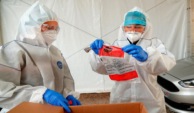 Francia superó recientemente el millón de contagios de coronavirus con un récord diario. Foto: EFE