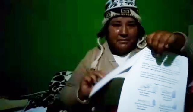 Mujer denunció que pagó más de 100 mil soles por un terreno que nunca recibió en Desaguadero, Puno. Foto: Facebook