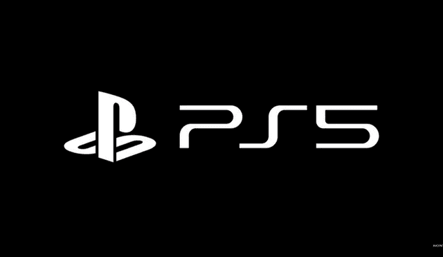 Logo ofiical de PlayStation 5 presentado en el CES 2020.