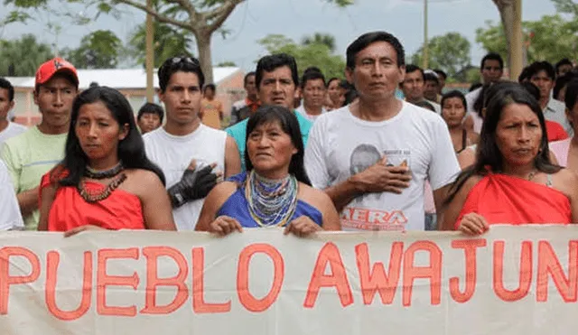 Reportan la desaparición de 15 miembros de la comunidad awajún. Foto: Andina