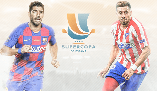 Barcelona vs. Atlético Madrid EN VIVO por la semifinal de la Supercopa de España.