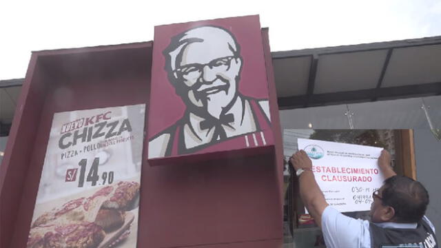 Municipalidad de Magdalena clausuró temporalmente local de KFC por negarse a inspección sanitaria [VIDEO]