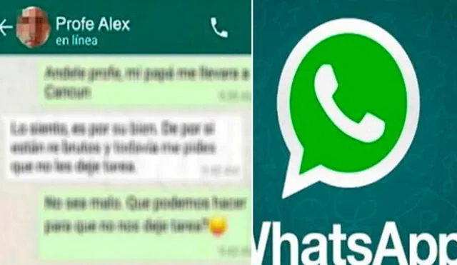 WhatsApp: le pedía fotos íntimas a sus alumnas a cambio de no dejarles tarea
