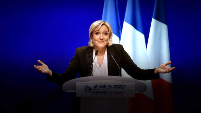 Le Pen dice que plagiar a Fillon fue “un guiño”