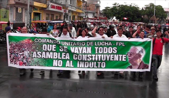 Indulto a Fujimori: ciudadanos protestaron contra gracia presidencial en Iquitos [FOTOS]