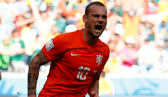 Wesley Sneijder habló de la emoción de retirarse de su selección contra Perú [VIDEO]