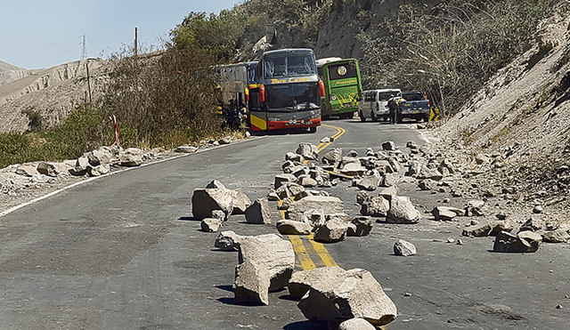 Día 5. Pobladores del valle de Tumilaca mantuvieron bloqueo de Carretera Binacional en rechazo al proyecto minero Quellaveco.