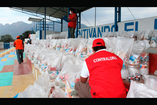 La Contraloria intervino en varias oportunidades en el caso de las canastas básicas en el municipio de Olmos. Foto: difusión