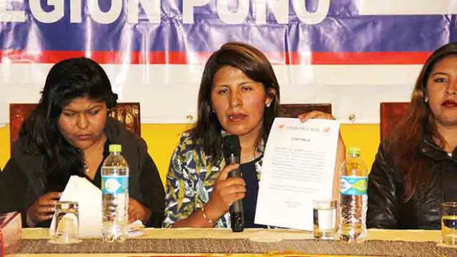 Yessica Apaza será candidata al Gobierno Regional de Puno