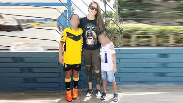 Hijo de Melissa Klug la rompe en partido de fútbol como Jefferson Farfán