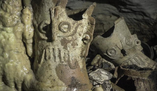 Hallan 200 piezas arqueológicas bajo las ruinas de Chichén Itzá [FOTOS]