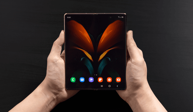 Diferencia entre el Galaxy Z Fold 2 y su predecesor. Foto: Samsung.