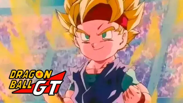 Dragon Ball GT muestra a Goku Jr. Créditos: Composición