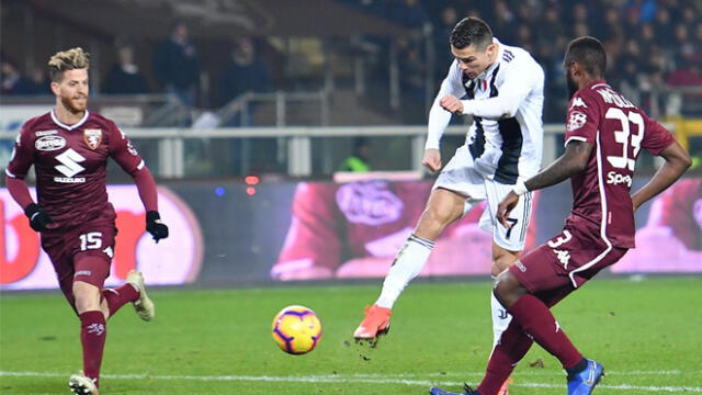 Juventus ganó 1-0 al Torino con gol de Cristiano Ronaldo por Serie A [RESUMEN]