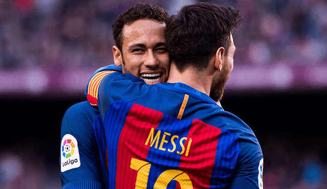 A pesar de no jugar juntos, Messi y Neymar mantienen una estrecha amistad. Crédito: Getty Images