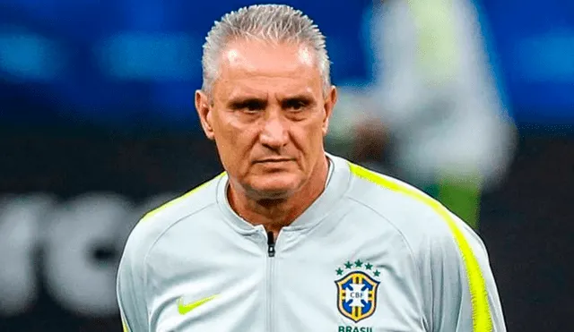 El director técnico de Brasil Tité compareció frente a los medios previo al partido contra Perú en partido correspondiente a la Fecha FIFA 2019.