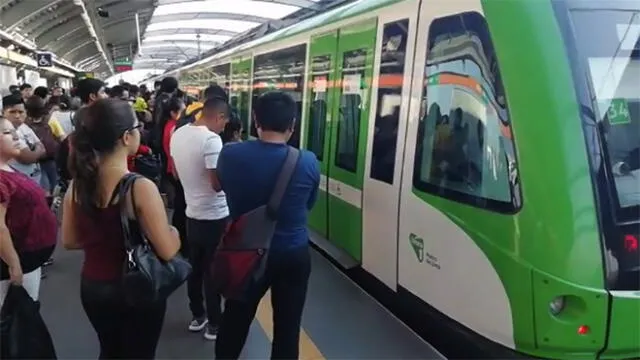 Metro de Lima: reportan fallas mecánicas en tren eléctrico [VIDEO]