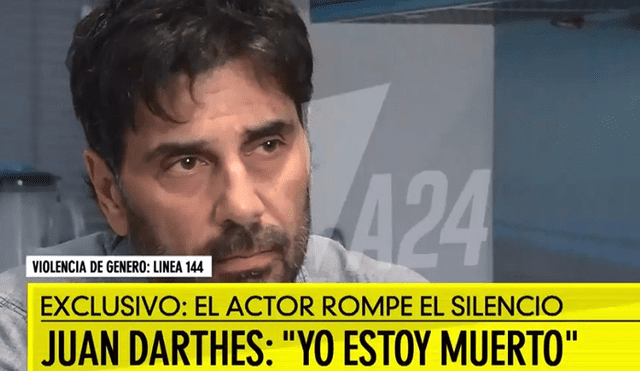 Juan Darthés ataca a Thelma Fardin: “Ella se me insinúo, me quiso dar un beso” 