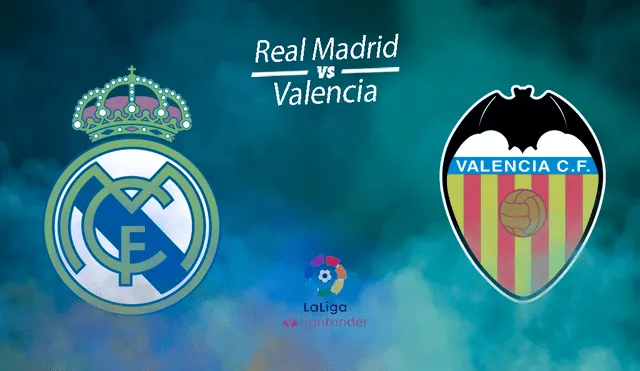 Real Madrid vs. Valencia se enfrentan este domingo 15 de diciembre EN VIVO ONLINE EN DIRECTO por la fecha 17 de la Liga Santander.