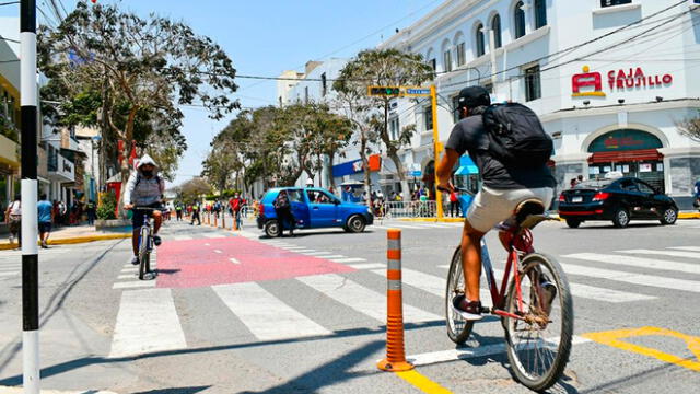 Red de ciclovías en Chiclayo Lambayeque