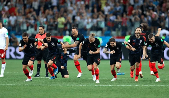 ¡Croacia venció en penales 3-2 a Dinamarca y avanzó a cuartos de final!