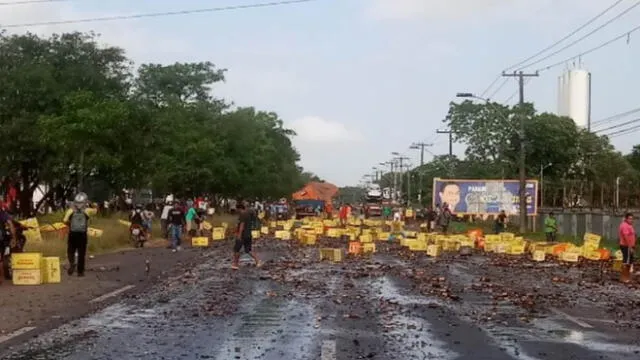 Inundación de cerveza paraliza el tránsito en Brasil [VIDEO]
