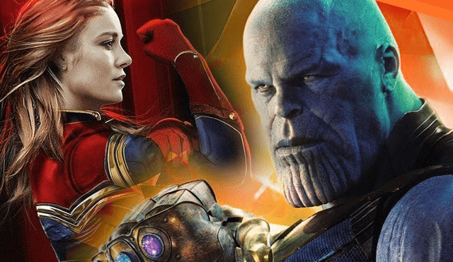 Avengers 4: Thanos cae ante la fuerza de Capitana Marvel en fotos virales