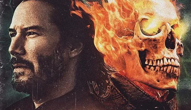 Cientos de fanáticos del UCM desean que Reeves sea Ghost Rider en el cine.