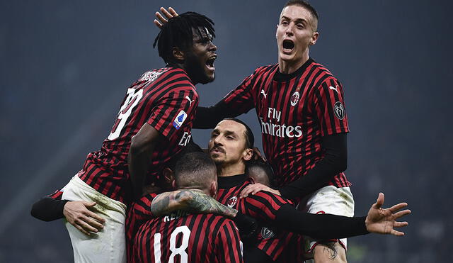 Inter vs Milan EN VIVO por la fecha 23 de la Serie A. Foto: AFP