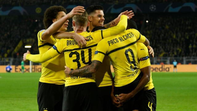 Borussia Dortmund goleó 3-0 al Mónaco por el Grupo A de la Champions League [RESUMEN]