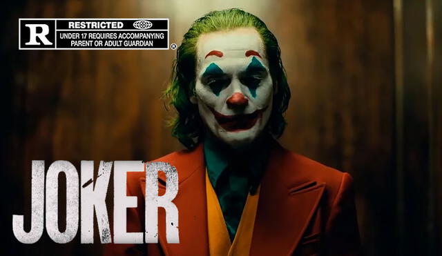 Joker será una película no apta para todo el público.