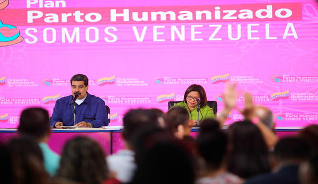 Para Nicolás Maduro lo importante es que "crezca la patria", a pesar de la crisis económica. Foto: Prensa Miraflores