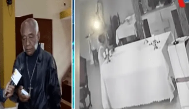 Callao: sacristán de 65 años persiguió a ladrón que robó cáliz de parroquia [VIDEO]