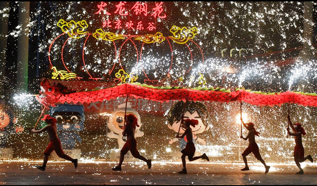 El Año Nuevo Chino 2021 es una de las celebraciones más grandes en China y Asia oriental. Foto: AFP