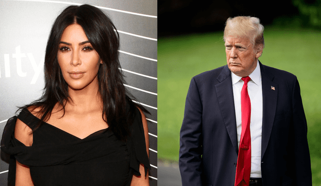 Kim Kardashian se reunión con Donald Trump, pero foto oficial es cuestionada