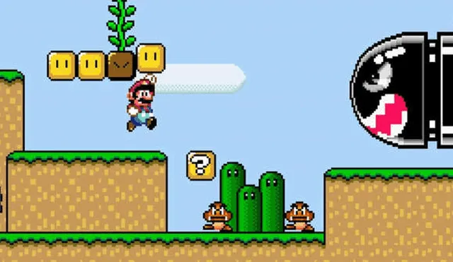 Desliza para ver el final secreto de Super Mario World que se viralizó en YouTube. Foto: Captura.