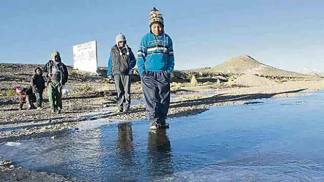 Ciudad de Cusco y provincias soportan intenso frío por heladas