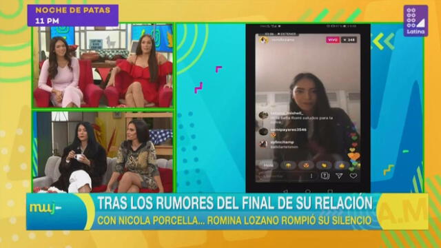 Nicola Porcella recibe a mujer en su cuarto ante rumor de separación de Romina